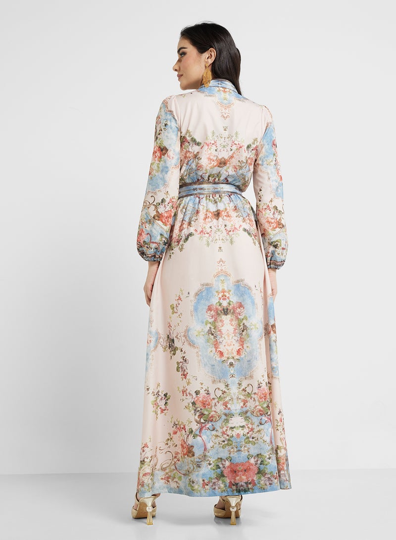 Khizana Floral Print Dress - Image 2