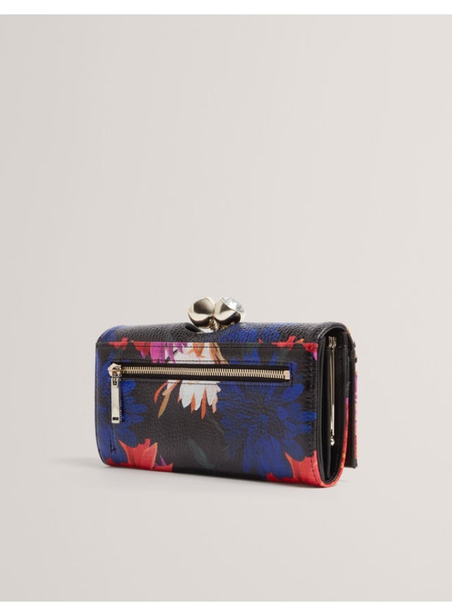 Ted Baker محفظة بوبل بتفاصيل ورد مطبوعة - Image 3
