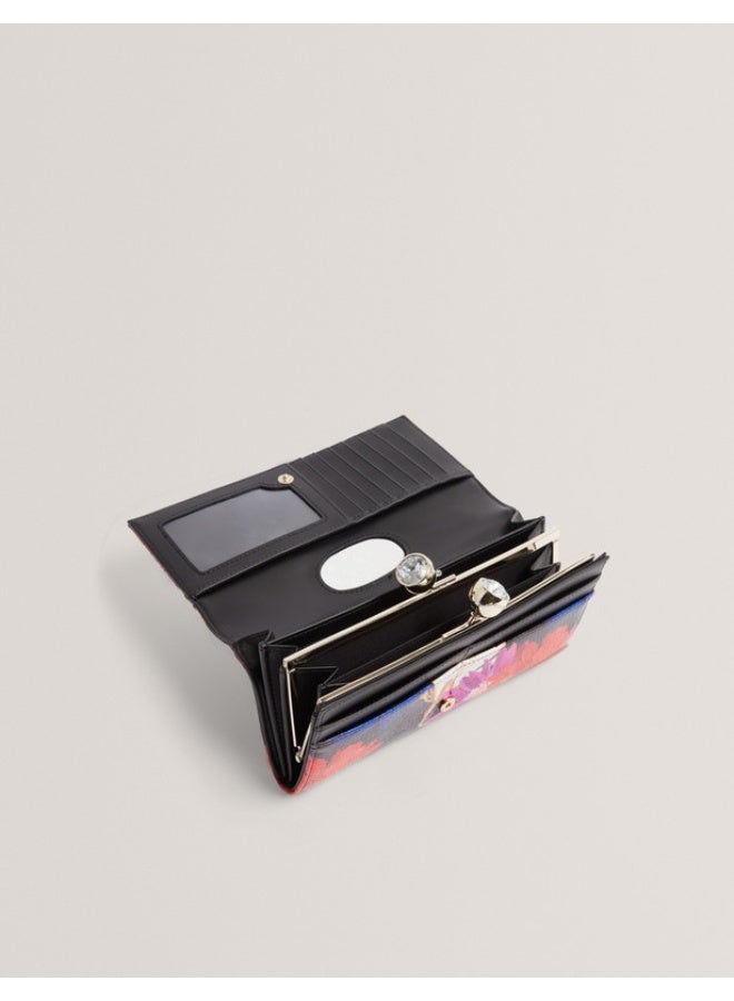 Ted Baker محفظة بوبل بتفاصيل ورد مطبوعة - Image 4