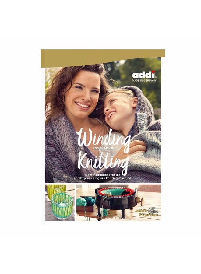 addi Express King Size Knitting Machine Kit Extended Version with Manual Counter Includes: 46 Needles, Knitting Machine, Pattern Book, Express Hook, Replacement Needles, Stopper - Image 3