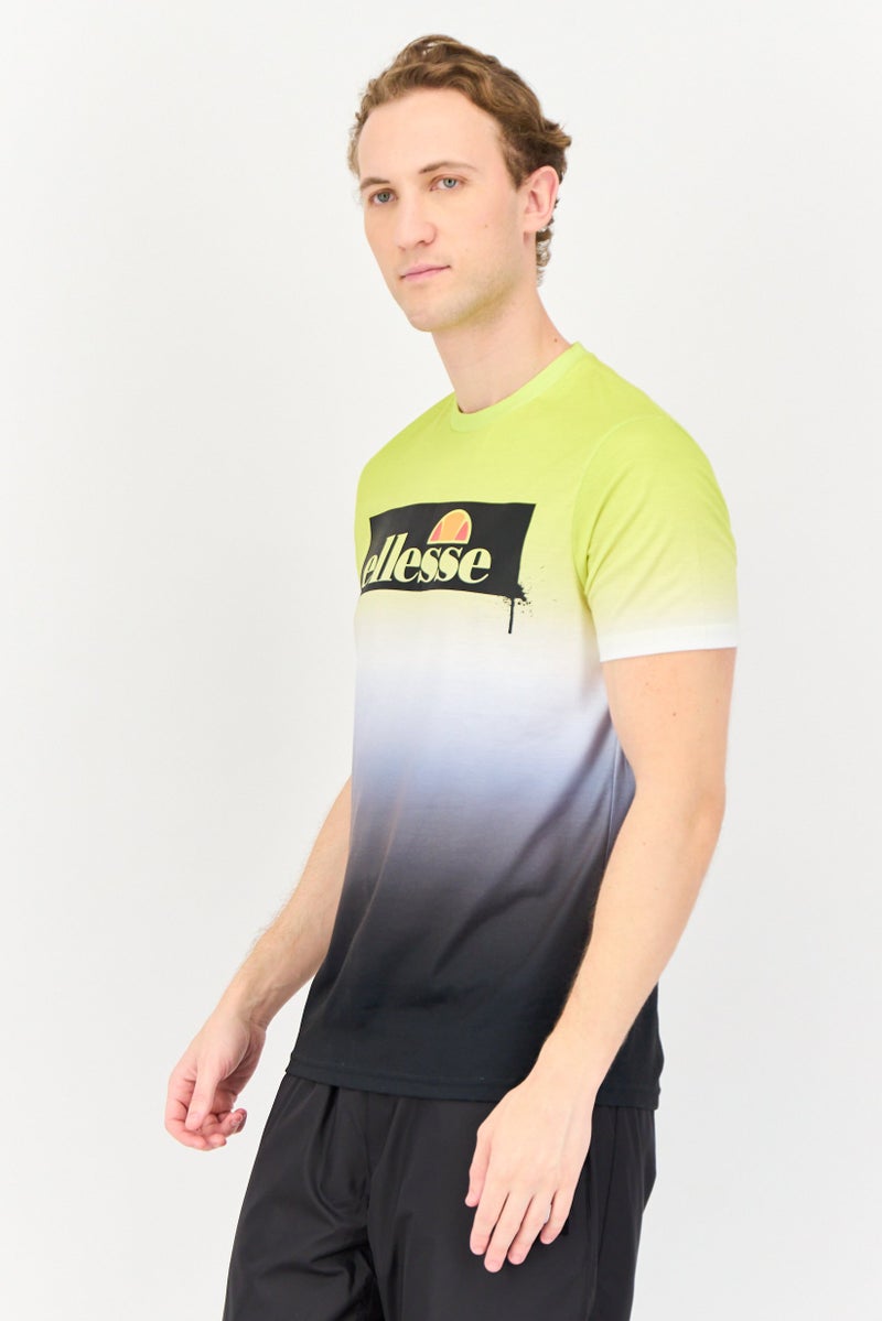 Ellesse Men Sportswear Fit Short Sleeve Outdoor T-shirt, Multicolor - Image 3