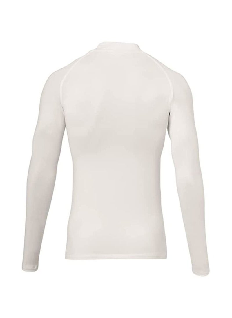 UHLSPORT - uhlsport Men's Tight T-Shirt Dry Tech Base For All Kind of Sports Training Round and Standing Collar Very Light Elastic Fabric Slim Fit Long Sleeves - Image 1