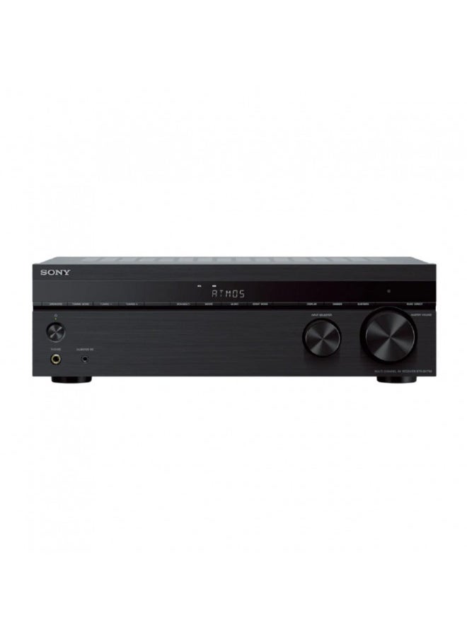 Sony - Sony STR-DH790 4K 7.2-Channel Surround Sound Home Theater AV Receiver with Speaker Wire, Banana Plugs (5 Pairs) and Fastening Cable Ties Bundle (3 Items) - Image 1