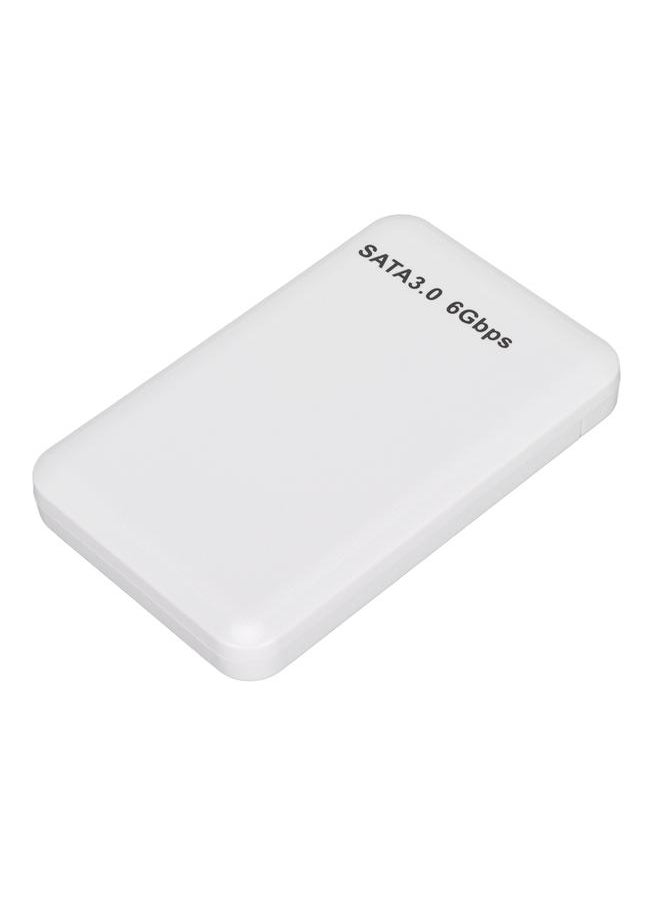 Thoraya K-103 2.5 inch USB3.0 SATA3.0 high speed mobile hard disk enclosure supports UASP protocol white  - Image 4
