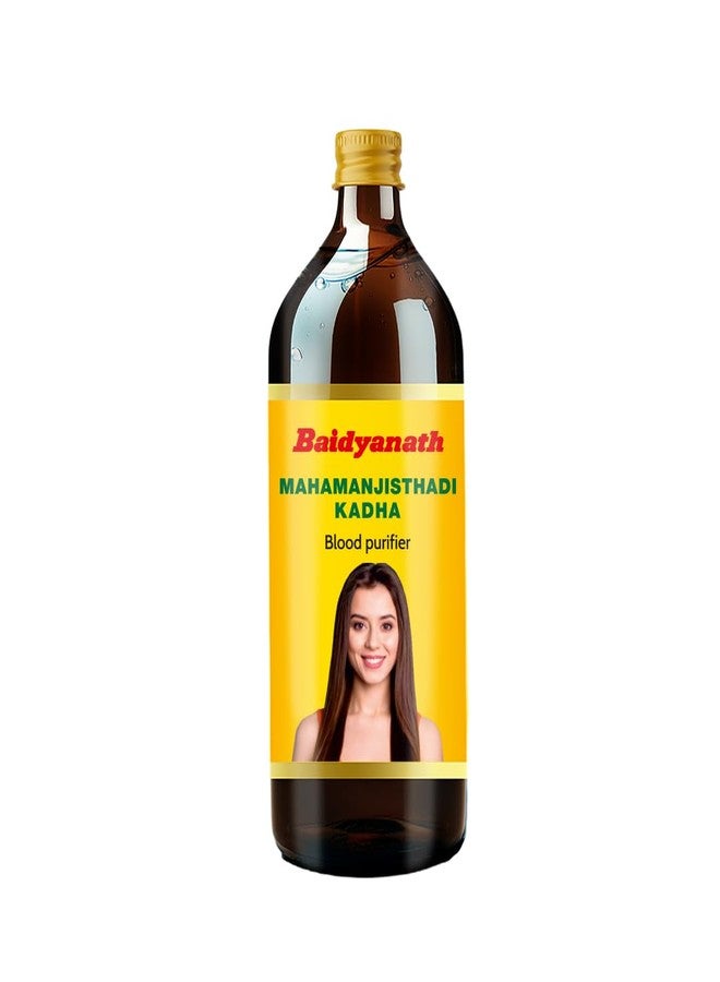 Baidyanath Mahamanjisthadi Kadha - 450 ml | Herbal Formula with Mahamanjishtha, for Skin and Wellness Support - Image 1