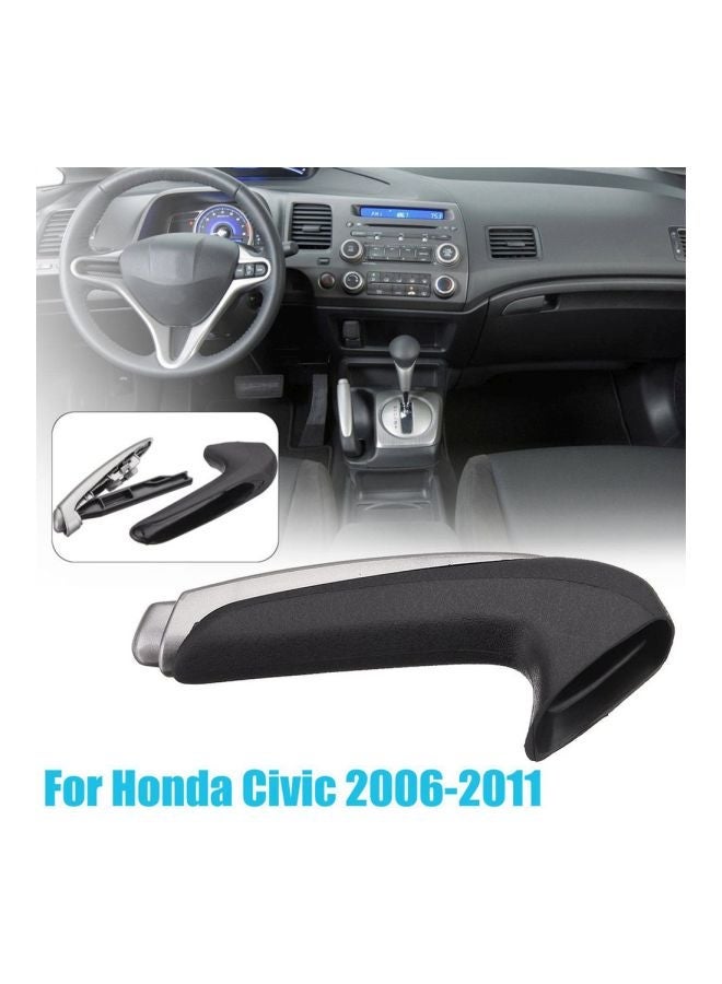 NIBEMINENT Interior Parking Hand Brake Handle Lever Grip Cover For Honda Civic - Image 4