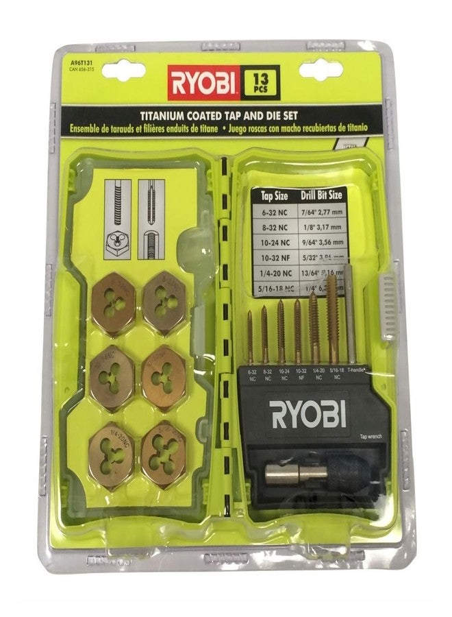 Ryobi Genuine Ryobi A96T131 13-Piece Tap and Die Set NIB