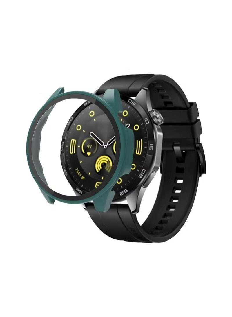X-level - Huawei Watch GT4 46mm Screen Protector Case With Anti-Scratch Cover Case with Tempered Glass Screen Protector With 360 Degree All-Round Protective Ultra Thin Protective PC Case Cover - Image 1