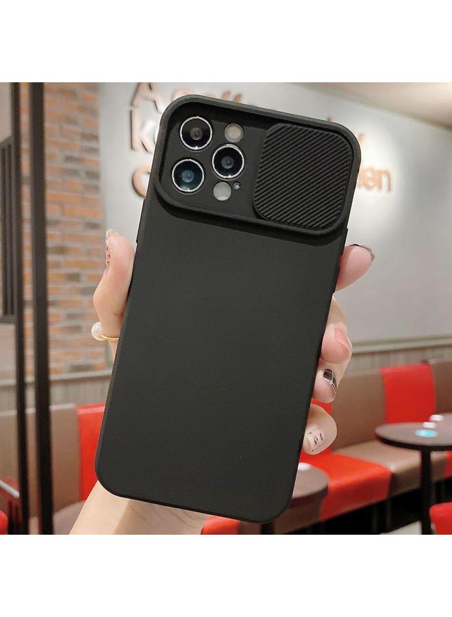 Zaboon Case For iPhone 12 Pro Slid Camera Shield Liquid Silicone TPU Phone Case - Image 1