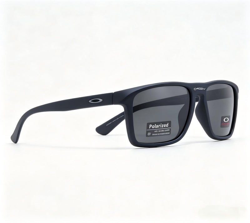 Oakley Classic Men's Sunglasses Blue Grey Square Polarized Sunglasses UV400 Driving Outdoor Shades - Image 4