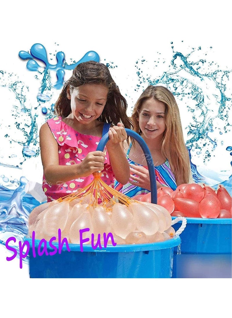 Generic - (300) Pcs Self-Sealing Fast Filling Balloons Water Balloons in 3 Refill Kits for Summer Beach Pool Toys Water Balloon Bombs Birthday Party Water Sprinkler Toys in Different Sizes - Image 1