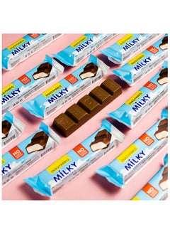 Snaq Fabriq Milky Chocolate Bar with Milk Chocolate and Cream Filling No Sugar Added 16x34g  - Image 4