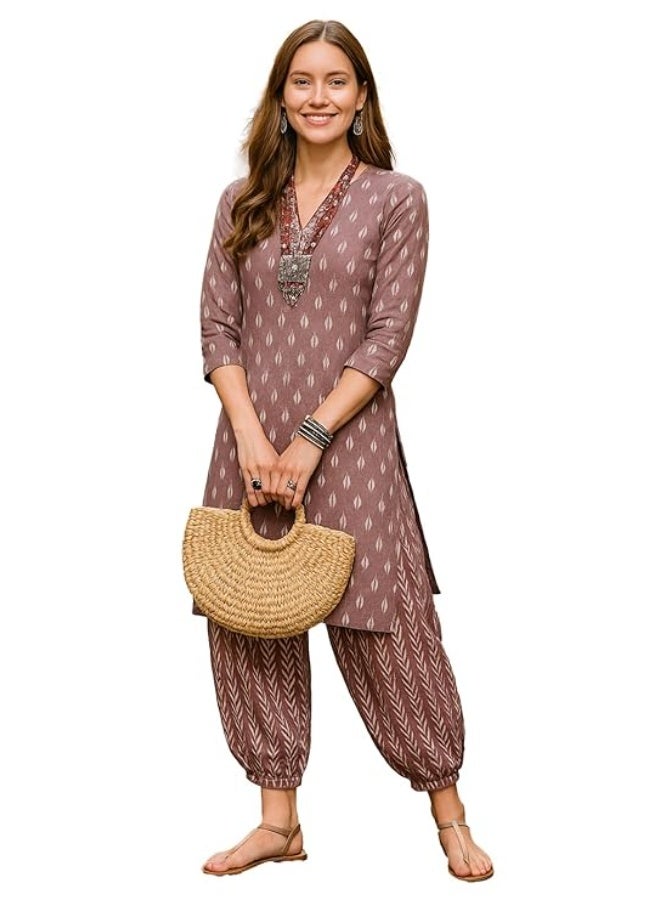 YASHIKA طقم كورتة نسائي من ياشيكا | مقاس L - Image 1