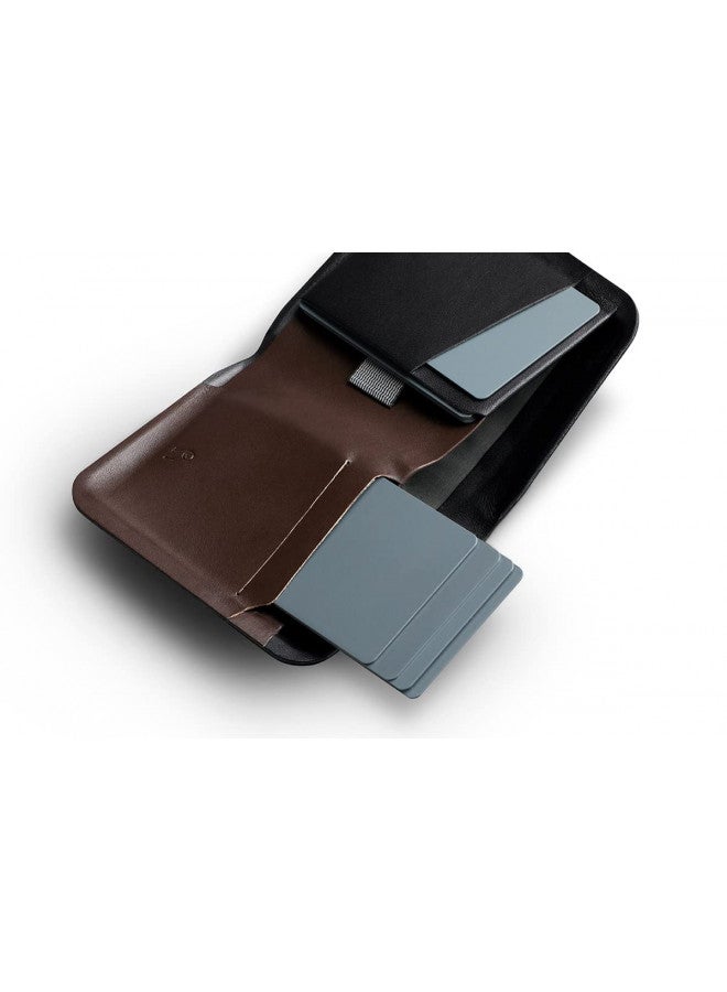BELLROY Bellroy Apex Note Sleeve (Molded leather billfold wallet, RFID protected) - Raven  - Image 2
