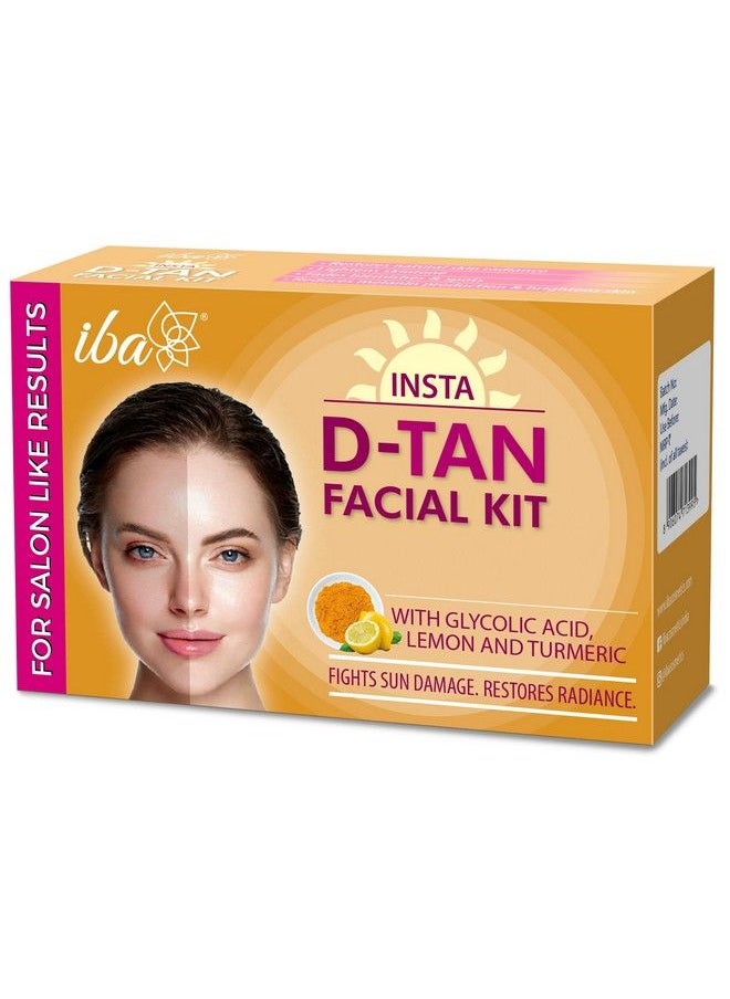Iba Insta Dtan Facial Kit (6 Steps Single Use) L For Tan Removal And Glow L 6 Steps Single Use Kit L Salone Like Results  - Image 2