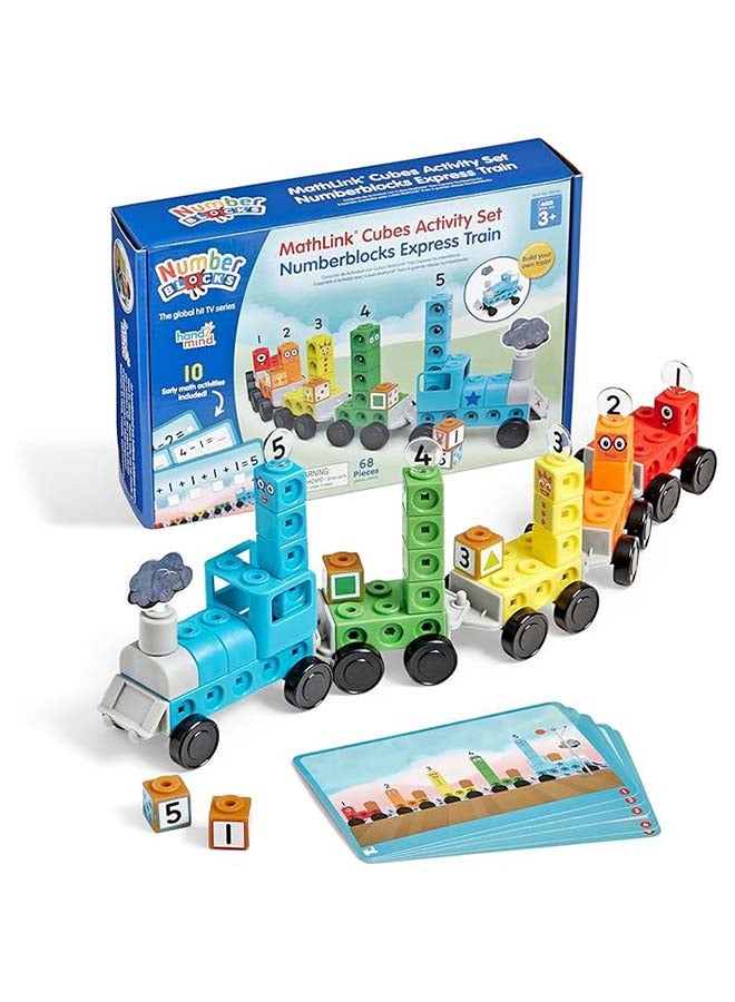Learning Resources Numberblocks Express Train (31-Piece, Mathlink Set, Ages 3+) - Image 1