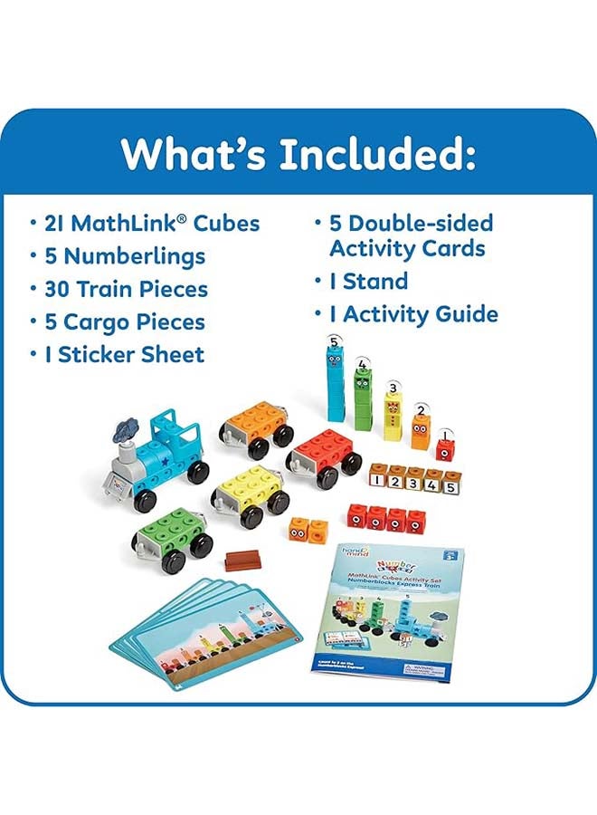 Learning Resources Numberblocks Express Train (31-Piece, Mathlink Set, Ages 3+) - Image 3