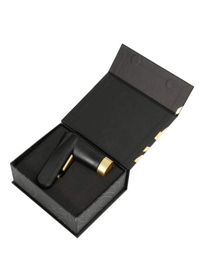 كروني مبخرة كهربائية بتصميم محمول قابل للشحن ومزود بمنفذ USB أسود - Image 4