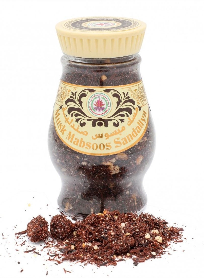 Hassan Shahin Ahmed Perfumes Musk Mabsoos Sandaliya | Arabian Incense Mamool  - Image 2
