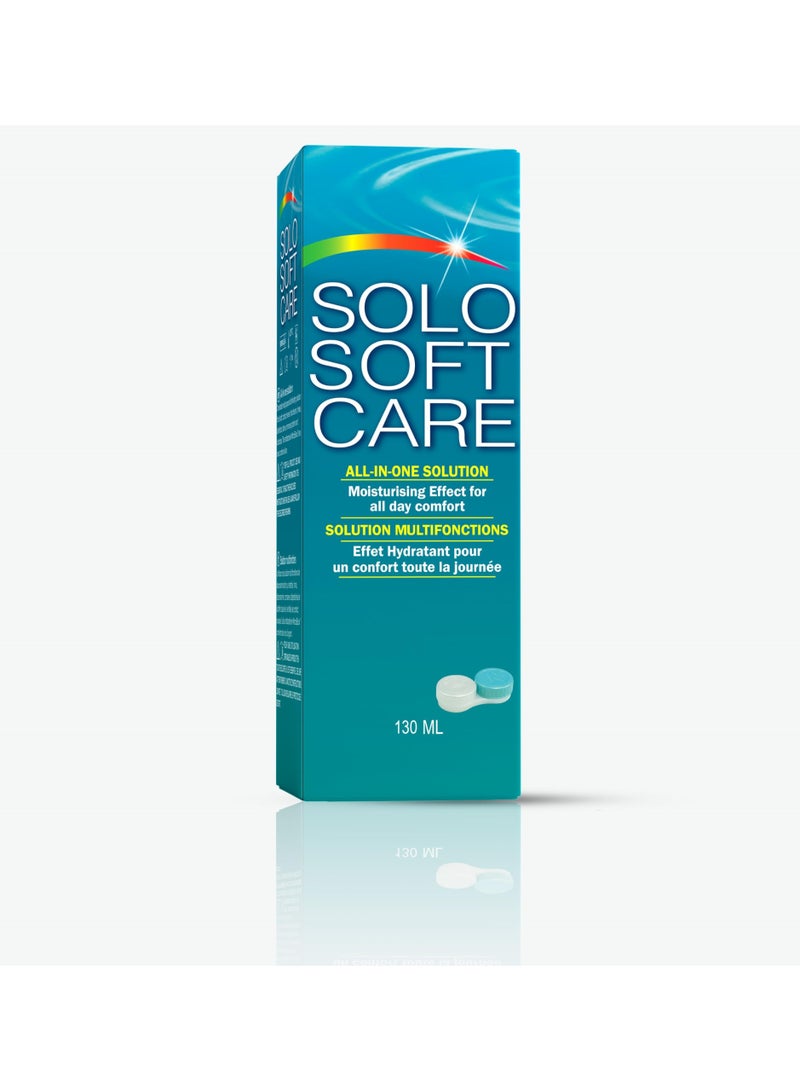 Solo Soft Care All-in-One Contact Lens Solution, 130ml