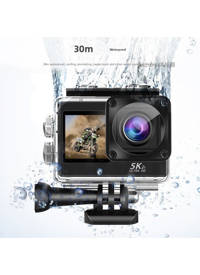 Generic And 5K Super Clear Outdoor Sports Camera Riding Pocket Waterproof Camera Wholesale-Body Color:High Speed Memory Card 32G  - Image 3