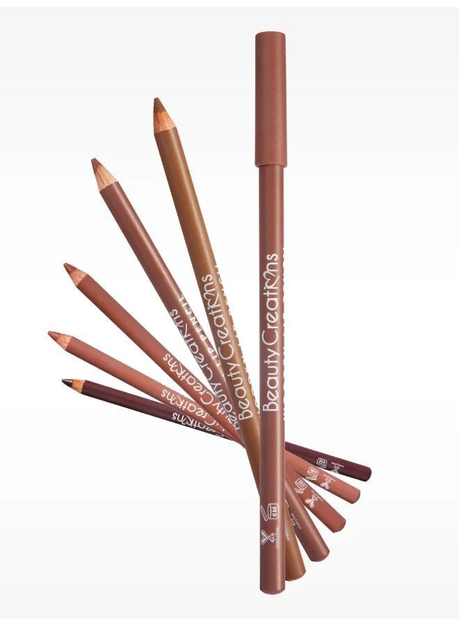 Beauty Creations Wooden Lip Pencil Bcwll10 Nice & Toasty