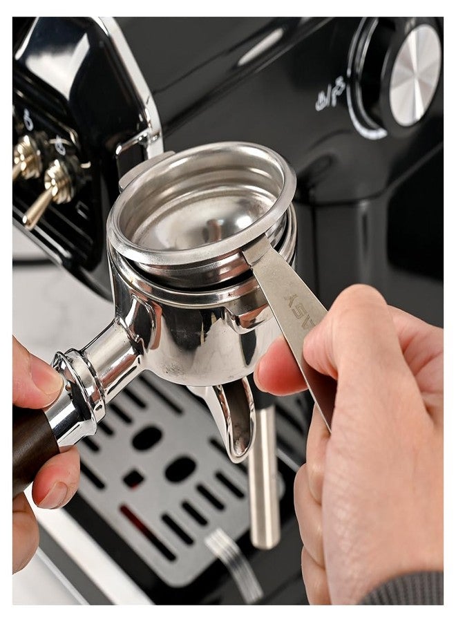 CAFEMASY Espresso Portafilter Basket Removal Tool - CAFEMASY Coffee Machine Accessories Stainless Steel Multifunction Portafilter Basket Remover Wrench Barista Tools - Image 2