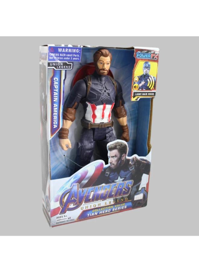 Avengers: Captain America Action Figure - Image 1