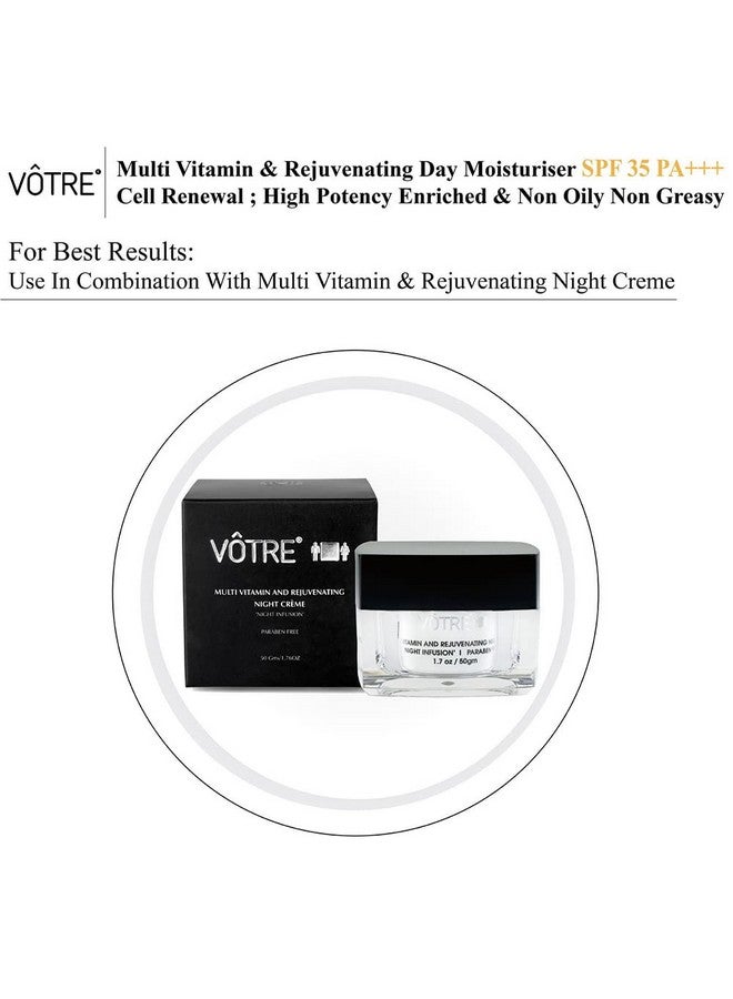 Votre Votre Spf 35 Pa++ Cell Renewal Multi Vitamin & Rejuvenating Day Gel, 50 Gm - Image 4