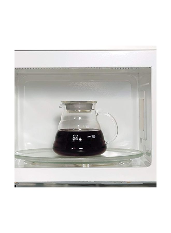 Glass Coffee Carafe Clear/Silver  - Image 5