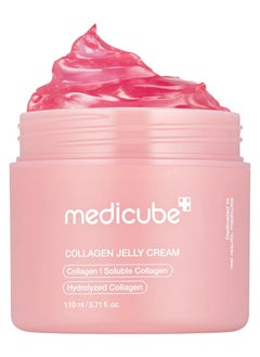 Medicube Medicube Collagen Jelly Cream,Niacinamide and Freeze,Dried Hydrolyzed Collagen,Boosts Skin's Barrier Hydration and Gives 24h Glow and Lifted Look,Korean Skincare (3.71 Fl Oz (Pack of 1)  - Image 1
