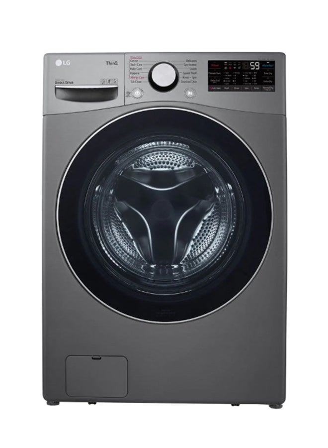 LG Washing Machine F0L9DGP2S Stone Silver - Image 1