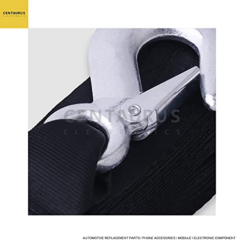 CE Centaurus Electronics CENTAURUS Trailer Marine Boat Winch Strap with Hook Replacement, 2" x20' Winch Strap 10000Lb Max Towing Working Load at 3300 lbs for ATV Jetski Trailer Boat Wave Runner Towing Heavy Duty Equipment - Image 3