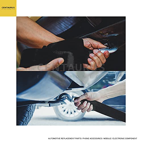 CE Centaurus Electronics CENTAURUS Trailer Marine Boat Winch Strap with Hook Replacement, 2" x20' Winch Strap 10000Lb Max Towing Working Load at 3300 lbs for ATV Jetski Trailer Boat Wave Runner Towing Heavy Duty Equipment - Image 4