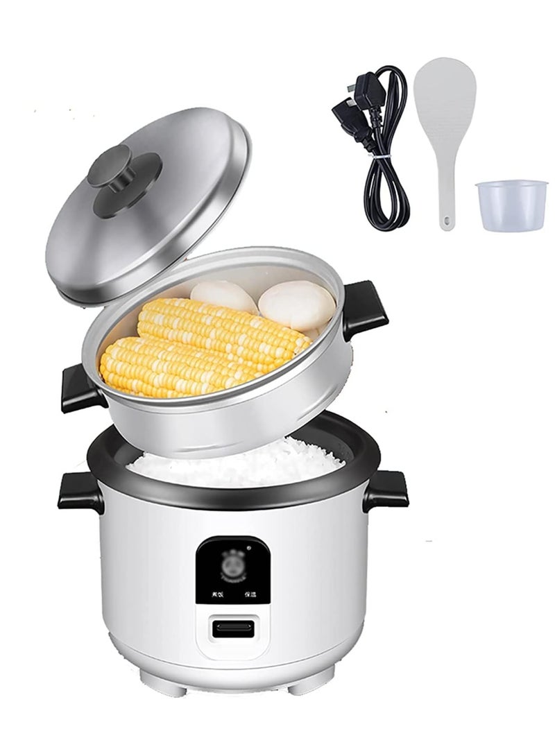 طباخ أرز أوتوماتيكي 3 في 1، وعاء داخلي غير لاصق، جهاز بخار من الفولاذ المقاوم للصدأ، إيقاف تشغيل تلقائي مع حماية من الحرارة الزائدة