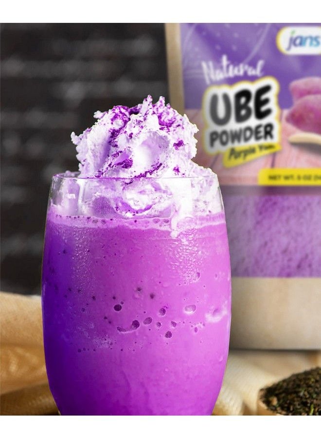 Jans - Natural Ube (Purple Yam) Powder 5 Oz - Image 1