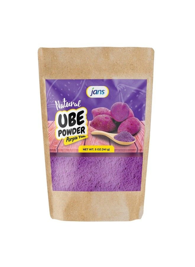 Jans - Natural Ube (Purple Yam) Powder 5 Oz - Image 1