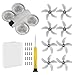 Pidynx Improved VersionDrone Colorful Paddle Propeller for DJI NEO Silent Power Noise Reduction Replacement Compatible with DJI Neo 2 Crystal Gray - Image 3