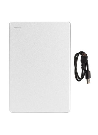 USB3.0 ultra-thin external mobile hard disk high-speed read and write 2.5-inch portable metal mobile external hard disk silver 160GB - pzsku/Z79463047BCC4B7632AFCZ/45/1746222496/d8098fe7-d8ac-4e62-aabe-7fc4e2a248f4