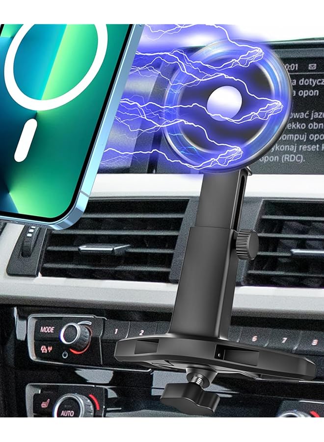Green Tiger Fits MagSafe Car Mount CD Slot, Magnetic Phone Holder for Car CD Player, Car Accessories Car Magnet Cell Phone Mount for iPhone 16/15/14/13/12 Pro Max Plus Mini & Smartphone - Image 1