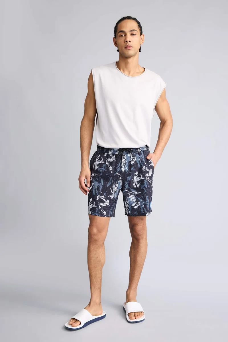 ديفاكتو Regular Fit Swim Shorts