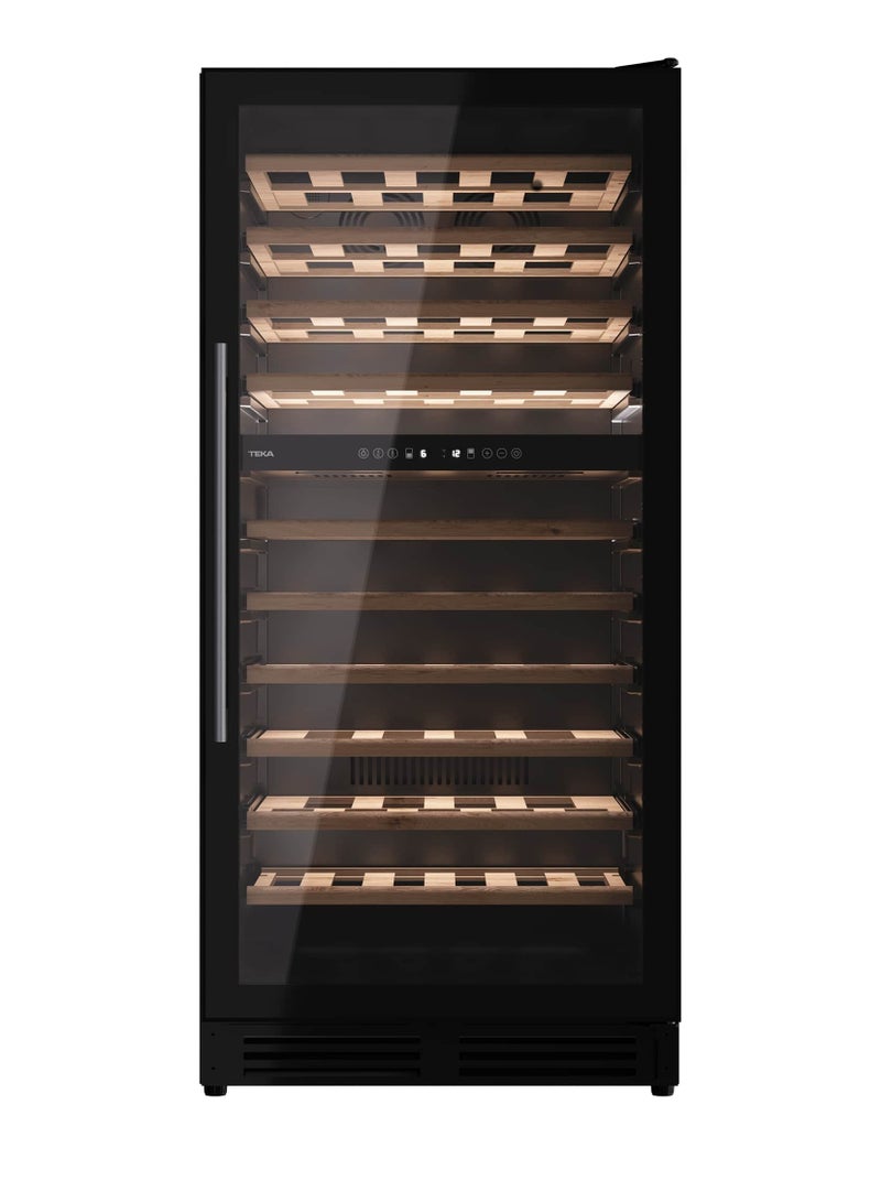 TEKA RVF 20110 Free Standing Beverage Cooler With Capacity For 110 Bottles 309 L 140 W 113600007 Black - Image 1