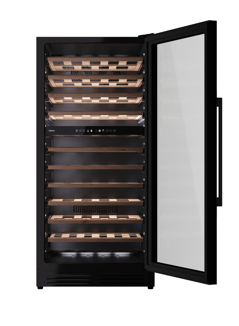 TEKA RVF 20110 Free Standing Beverage Cooler With Capacity For 110 Bottles 309 L 140 W 113600007 Black - Image 2