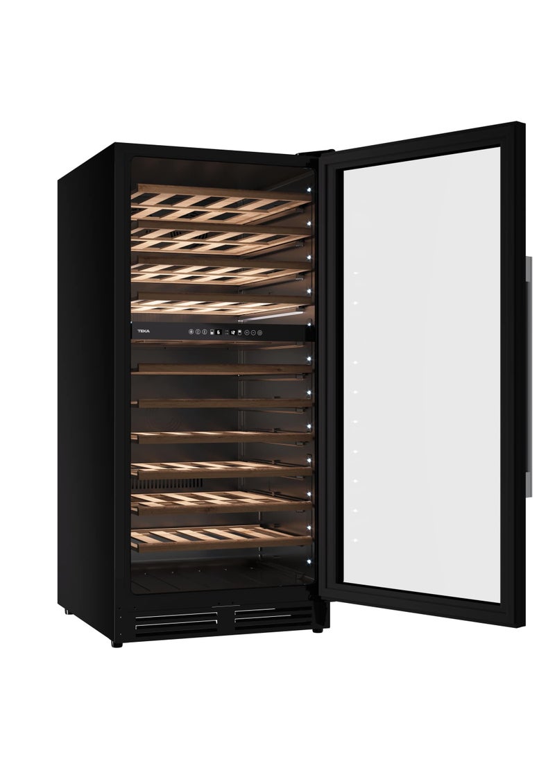TEKA RVF 20110 Free Standing Beverage Cooler With Capacity For 110 Bottles 309 L 140 W 113600007 Black - Image 4