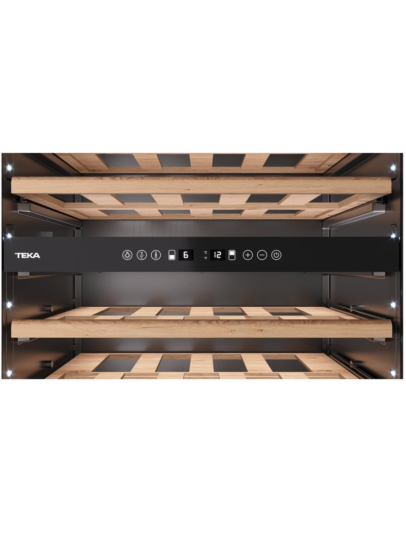 TEKA RVF 20110 Free Standing Beverage Cooler With Capacity For 110 Bottles 309 L 140 W 113600007 Black - Image 3