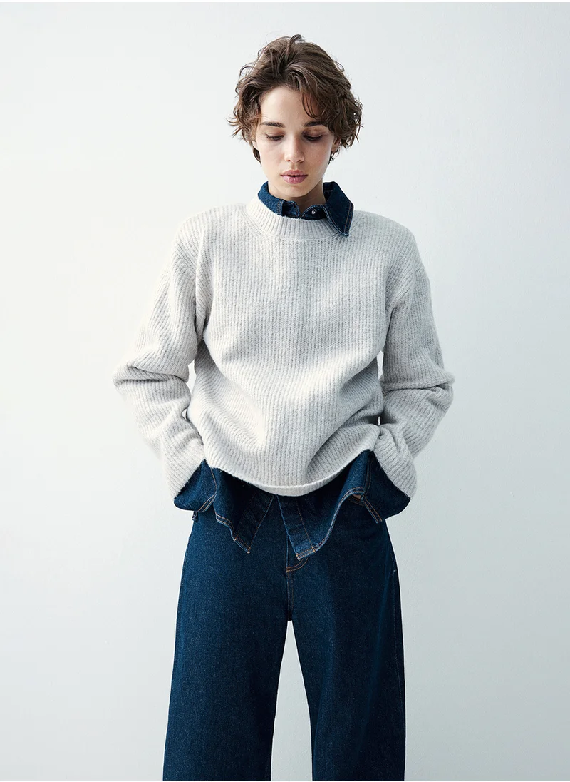 اتش اند ام Rib-Knit Jumper