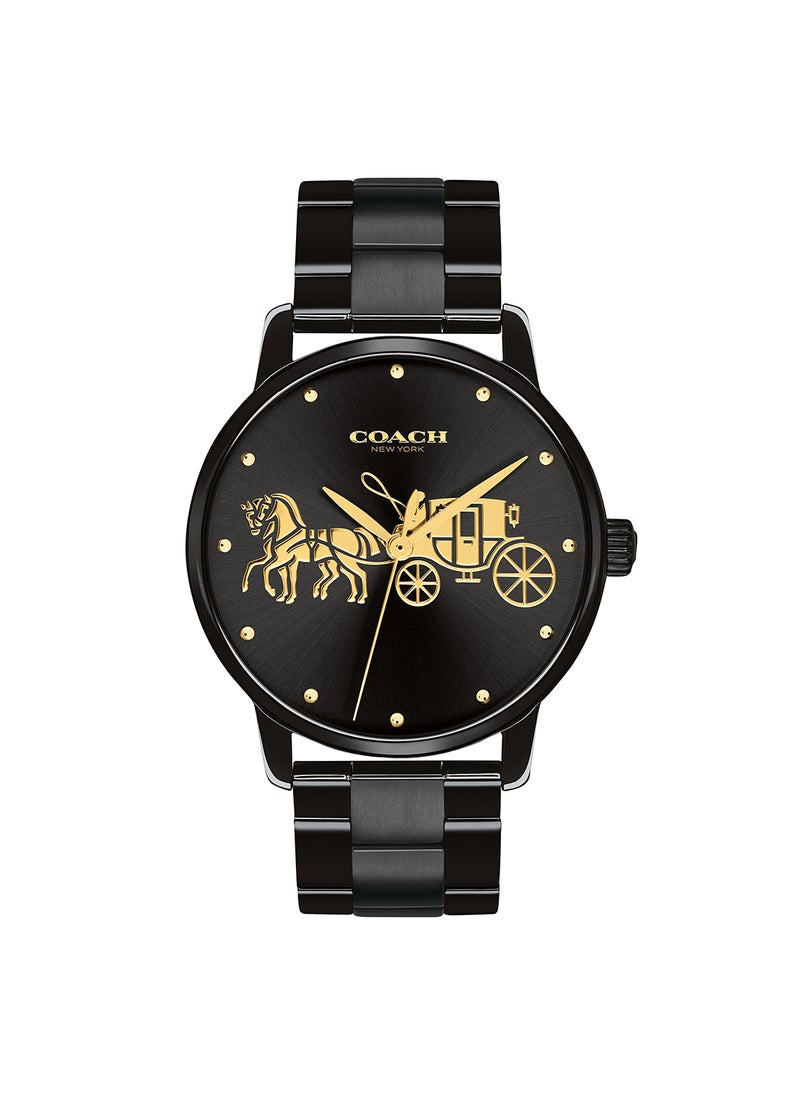 COACH - Women's Analog Round Shape Stainless Steel Wrist Watch 14502925 - 36 Mm - Image 1