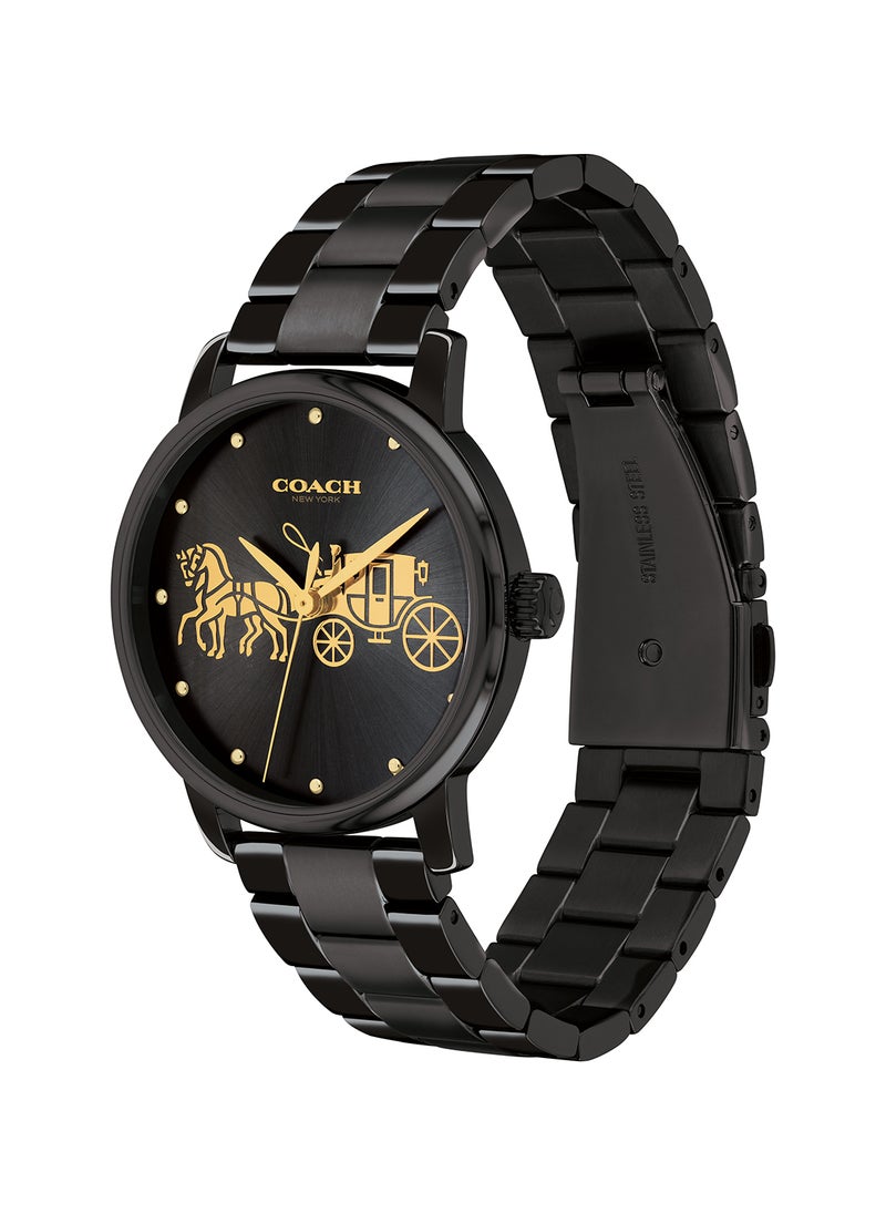 COACH - Women's Analog Round Shape Stainless Steel Wrist Watch 14502925 - 36 Mm - Image 1