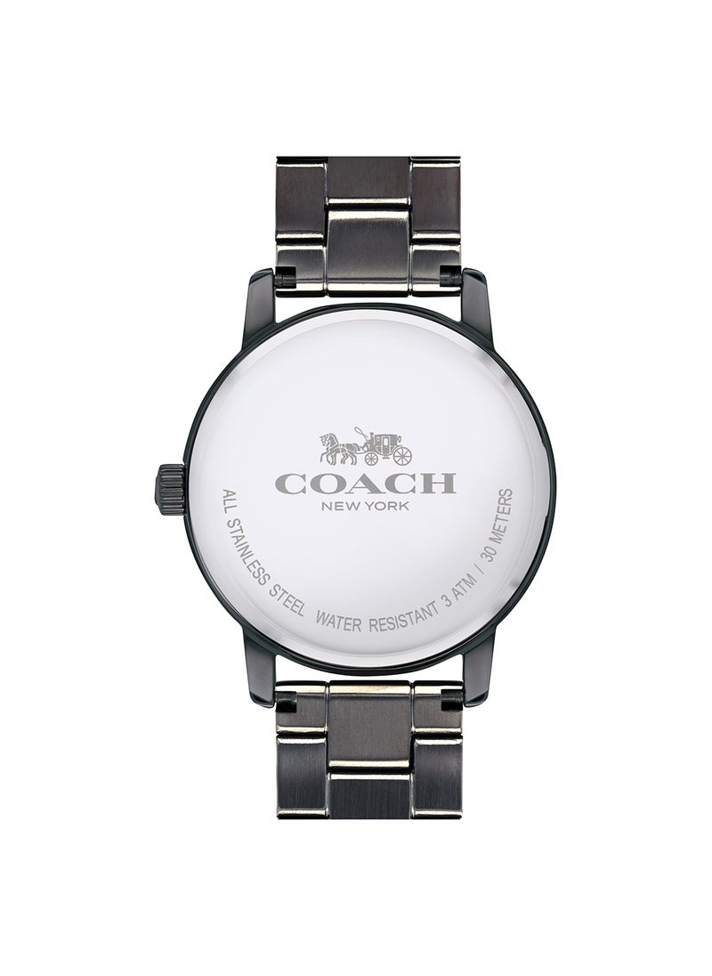 COACH - Women's Analog Round Shape Stainless Steel Wrist Watch 14502925 - 36 Mm - Image 1
