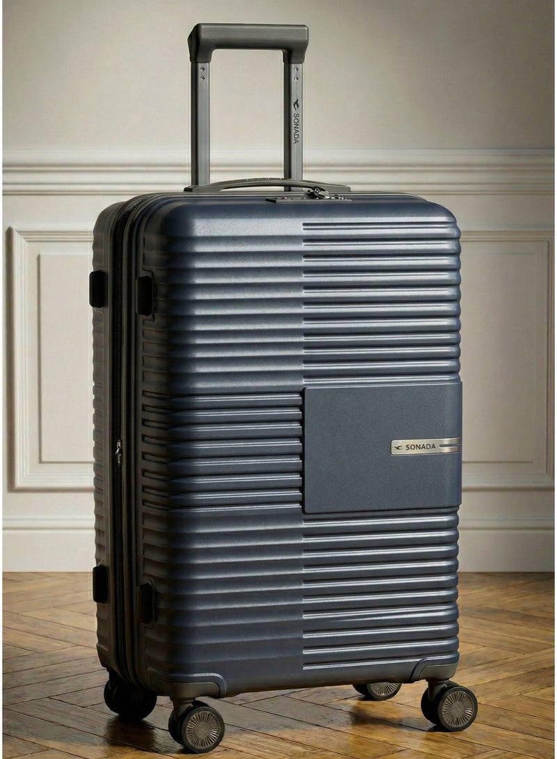 سونادا طقم حقائب سفر 3 قطع - بولي بروبيلين غير قابل للكسر، قفل TSA، عجلات مزدوجة صامتة 360 درجة وقابلة للتوسيع - Image 3